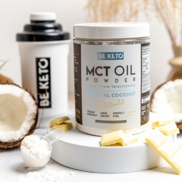 MCT OIL Порошок Beketo Кокос Белый шоколад Пищевые добавки 2 шт.