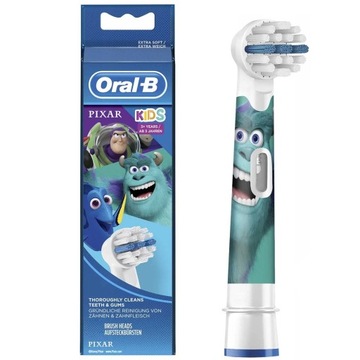 KOŃCÓWKA DO SZCZOTECZKI ELEKTRYCZNEJ DLA DZIECI ORAL-B EB10 BEST OF PIXAR