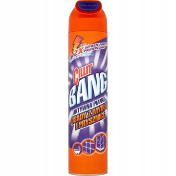 CILLIT BANG AKTYWNA PIANA SPRAY OSADY MYDŁA 600ML