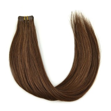WŁOSY NATURALNE PREMIUM PASMO 50cm TAPE ON KOLOR 2