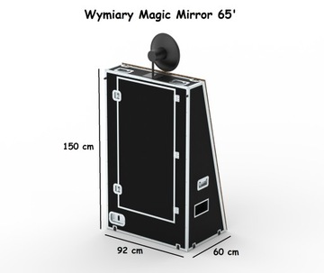 ЗЕРКАЛО ДЛЯ ФОТОКАБИНЫ MAGIC MIRROR - ИЗ РУКИ 75