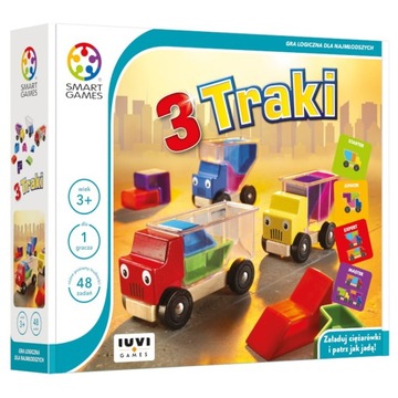 SMART GAMES GRA LOGICZNA 3 TRAKI 970980 IUVI GAMES