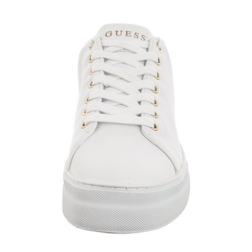 Buty Sneakersy Póółbuty Damskie Guess Gianele FLPGN4 ELE12 White Białe