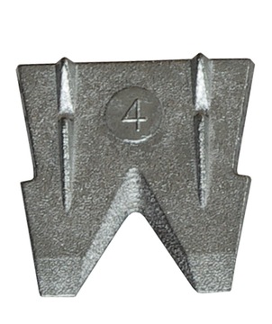 KLIN METALOWY DO SIEKIERY SIEKIER MŁOTKÓW MOCNY KLIN MŁOTKA NR.4 25 MM