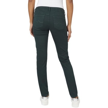 PEPE JEANS ZIELONE SPODNIE JEANS RURKI SOHO L56 NH4__W28/L32/M