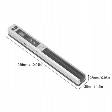PRZENOŚNY SKANER RĘCZNY A4 900DPI USB2.0