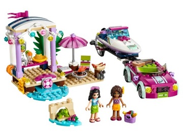 LEGO Friends Transporter motorówek Andrei 41316 Używane