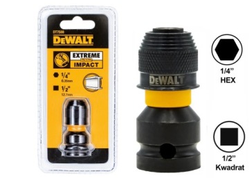 DeWalt Przejściówka adapter 1/2 1/4