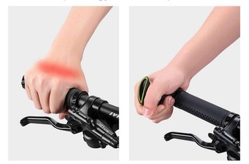 Велосипедные рожки WESTBIKING Эргономичные, 95 г/100 мм, универсальные, светоотражающие