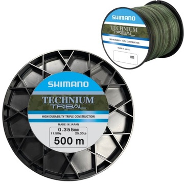 Żyłka Shimano Technium Tribal 0,355mm 11,50kg 500m