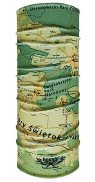 GÓRY ŚWIĘTOKRZYSKIE MAPA KOMIN CHUSTA