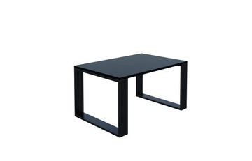 Stolik Kawowy Loft ława Salon Czarny 60x60