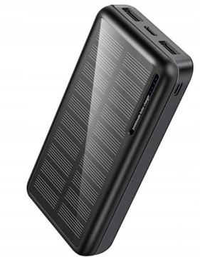 POWERBANK SOLARNY 30000mAh SZYBKIE ŁADOWANIE