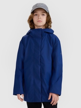 KURTKA DZIECIĘCA 4F PRZEJŚCIOWA PRZECIWDESZCZOWA PŁASZCZ 164 TJACU213 SS25