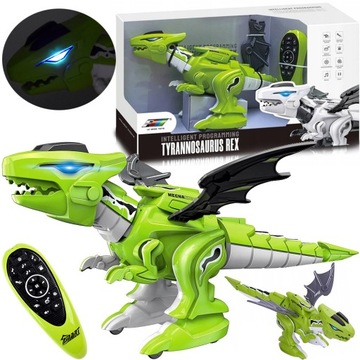 DINOZAUR STEROWANY NA PILOT SMOK CHODZI jak ROBOT