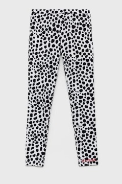 GUESS BIAŁE LEGGINSY WZÓR ZWIERZĘCY (12M)
