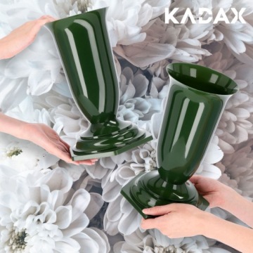 Ваза, бутылка, кладбище, могила, надгробие, зеленая, 29 см