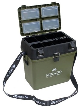 Mikado - КОРОБКА - СИДЕНЬЕ ABM 317 (37x24x37,5 см) - ЗЕЛЕНЫЙ