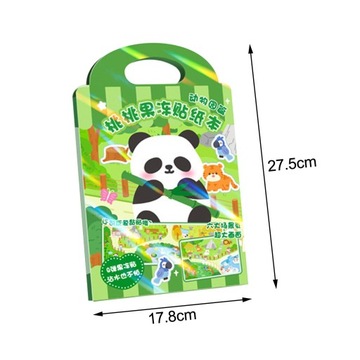 Многоразовая книга с наклейками Goodies Classroom Zoo