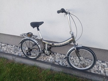 АЛЮМИНИЕВЫЙ СКЛАДНОЙ ВЕЛОСИПЕД LIZARD 20 КОЛЕС 6 СКОРОСТЕЙ