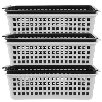 Мини пластиковая корзина Узкая корзина для хранения на поддоне