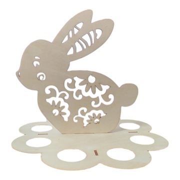 Подставка для зайца, корзинка для яиц, пасхальные яйца, подставка для зайчика на 8 шт.