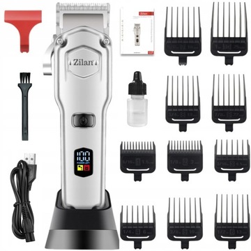 ПРОФЕССИОНАЛЬНАЯ ПЛИСКА ДЛЯ ВОЛОС, ВОДОНЕПРОНИЦАЕМАЯ, БЕСПРОВОДНАЯ, USB 11 В 1