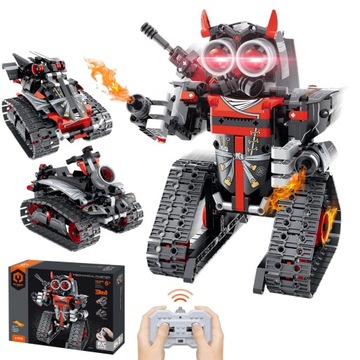 KLOCKI ROBOT EDUKACYJNY 3W1 ROBOTYKA ZESTAW KLOCKÓW TECHNIC CREATOR APP