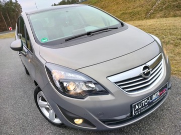 Opel Meriva II Mikrovan 1.4 Turbo ECOTEC 120KM 2011 OPEL MERIVA-B COSMO *1.4 TURBO NAVI PANORAMA KLIMATRONIC PÓŁSKÓRY ALU-FELGI, zdjęcie 1