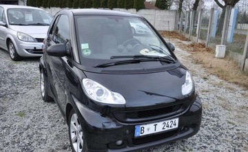 Smart Fortwo II Coupe 1.0 mhd 71KM 2008 Smart Fortwo black series Lorinsel automat klima Panorama, zdjęcie 9