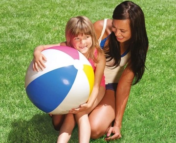 БОЛЬШОЙ НАДУВНОЙ ПЛЯЖНЫЙ МЯЧ ДЛЯ ДЕТЕЙ INTEX 59030