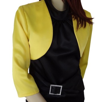 БЭБЕЖ Атласное болеро 36 ЮЛИЯ рукав 3/4 18 цветов