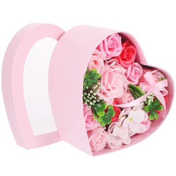 МЫЛЬНЫЕ ЦВЕТЫ В КОРОБКЕ БУКЕТ ПОДАРОК ​​МЫЛЬНЫЕ ЦВЕТЫ НА ДЕНЬ МАТЕРИ