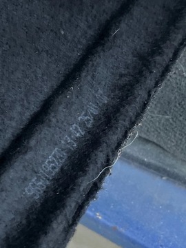 PEUGEOT 207 POLIČKA KUFRU ZADNÍ 9650195220