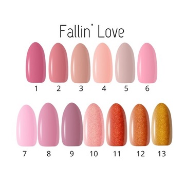 КОЛЛЕКЦИЯ CLARESA HYBRID POLISH FALLIN' LOVE COLLECTION ВЫБОР ЦВЕТА