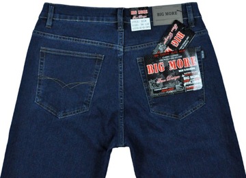 Spodnie męskie dżinsowe jeans Big More model 336 pas 110 cm 44/32