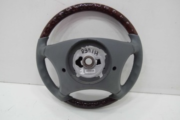 КОЖАНЫЙ РУЛЕВАЯ ПОДУШКА БЕЗОПАСНОСТИ ДЕРЕВЯННАЯ MERCEDES CL W215