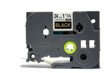 TAŚMA DO BROTHER TZ-354 24MM 8M CZARNA TZe-354