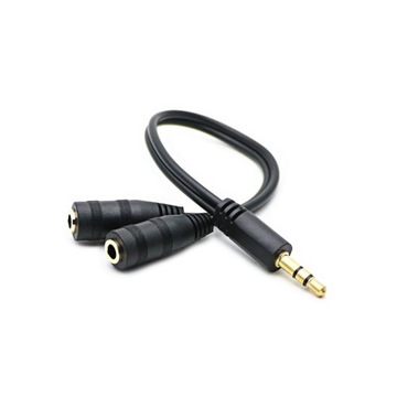 АДАПТЕР ДЛЯ НАУШНИКОВ АУДИОКАБЕЛЬ 35 ММ ДЛЯ НАУШНИКОВ