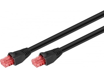 Kabel Patchcord zewnętrzny CAT 6 U/UTP RJ45/RJ45 30m