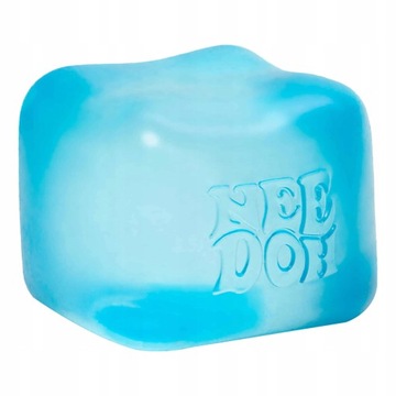 NeeDoh NICE CUBE gniotek antystresowy, sensoryczny jak kostka lodu