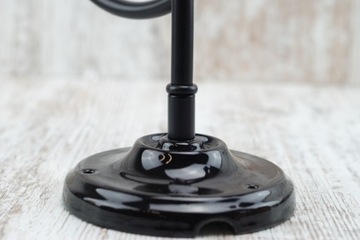 Муфта М10 черная для светильников, муфта гладкая 2см лофт своими руками