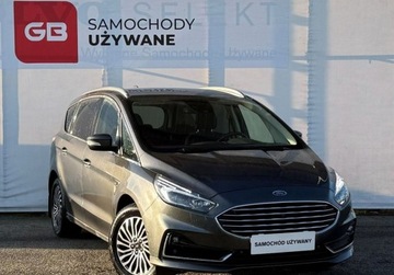 Ford S-Max II Van Facelifting 2.5 Hybrid 190KM 2022 Ford S-Max 2.5 Hybrid 190KM Titanium CVT 5-cio osobowy Salon PL ASO FV23 G, zdjęcie 3