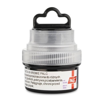 Черный крем для обуви с пигментом для пальцев ног