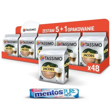 Kapsułki Tassimo Jacobs Latte Macchiato 5 1 GRATIS