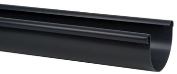 Rynna PVC 125 x 3000 grafit Kaczmarek
