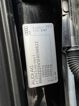 Audi A3 8V Hatchback 3d 1.6 TDI clean diesel 110KM 2014 Audi A3 2015R Skóra Klimatronik Tempomat Navi Alu Felgi 6-Biegów Bezwypadek, zdjęcie 16