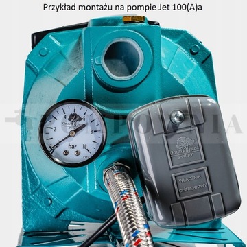 Manometr 0-10 bar 1/4