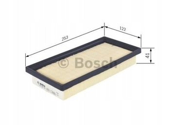BOSCH F 026 400 507 FILTR VZDUCHU
