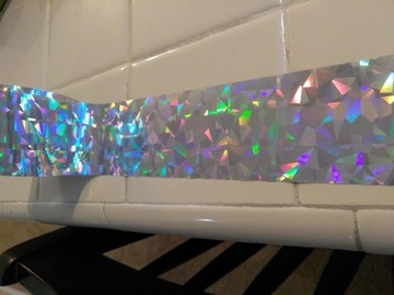 Лента отпугивающая птиц, скворцов, голубей, ворон, 50 м